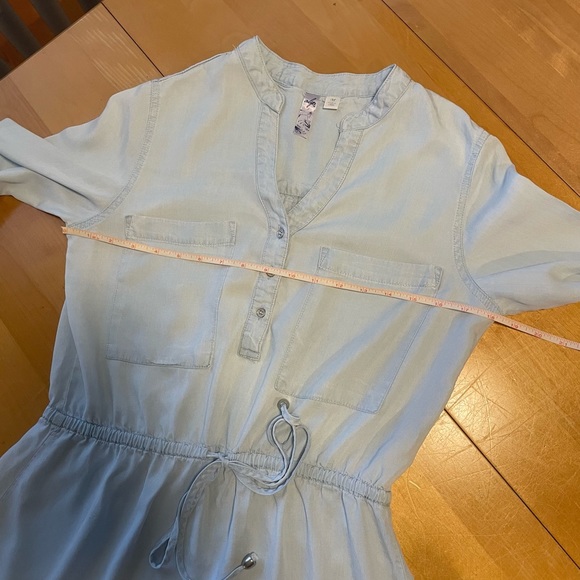 Alya Light blue Midi Dress Size Medium - Picture 11 of 12